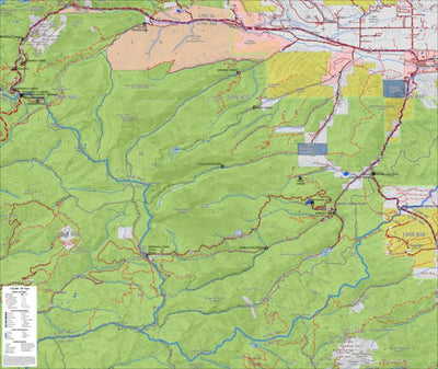 Colorado GMU 561 Topographic Hunting Map Preview 1