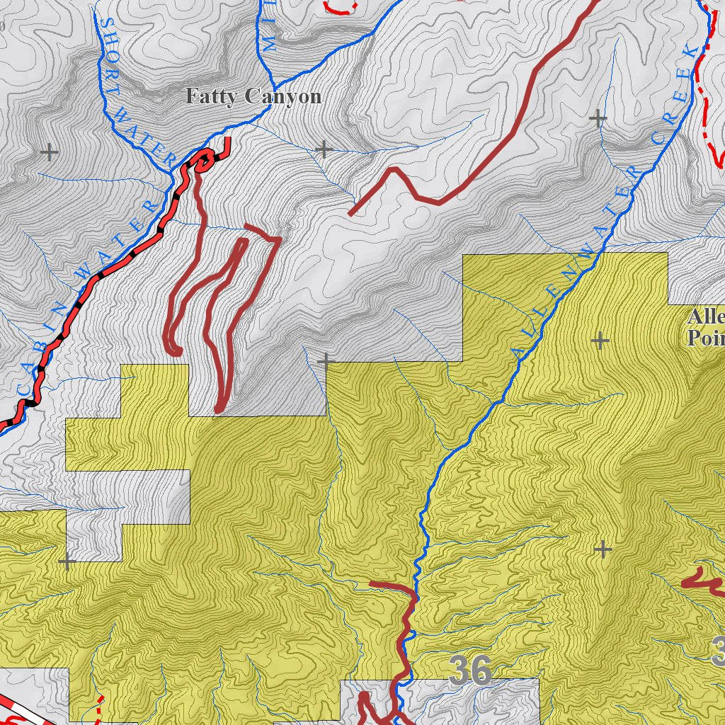Colorado GMU 32 Topographic Hunting Map by DIY Hunting Maps | Avenza Maps