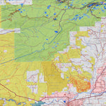 Colorado GMU 411 Topographic Hunting Map Preview 1