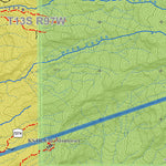 Colorado GMU 411 Topographic Hunting Map Preview 3