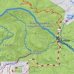 Colorado GMU 28 Topographic Hunting Map Preview 3