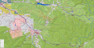 Colorado GMU 47 Topographic Hunting Map Preview 1