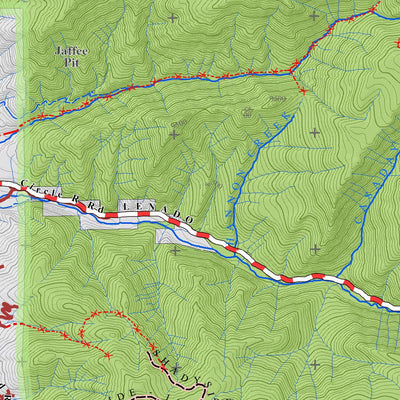 Colorado GMU 47 Topographic Hunting Map Preview 3