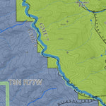 Colorado GMU 7 Topographic Hunting Map Preview 2