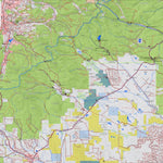 Colorado GMU 500 Topographic Hunting Map Preview 1