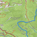 Colorado GMU 500 Topographic Hunting Map Preview 3