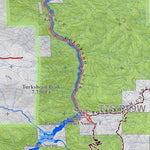 Colorado GMU 461 Topographic Hunting Map Preview 3