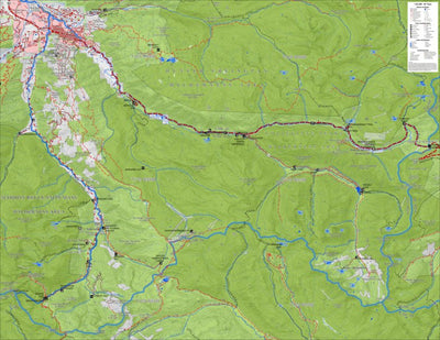 Colorado GMU 471 Topographic Hunting Map Preview 1