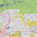 Colorado GMU 52 Topographic Hunting Map Preview 1