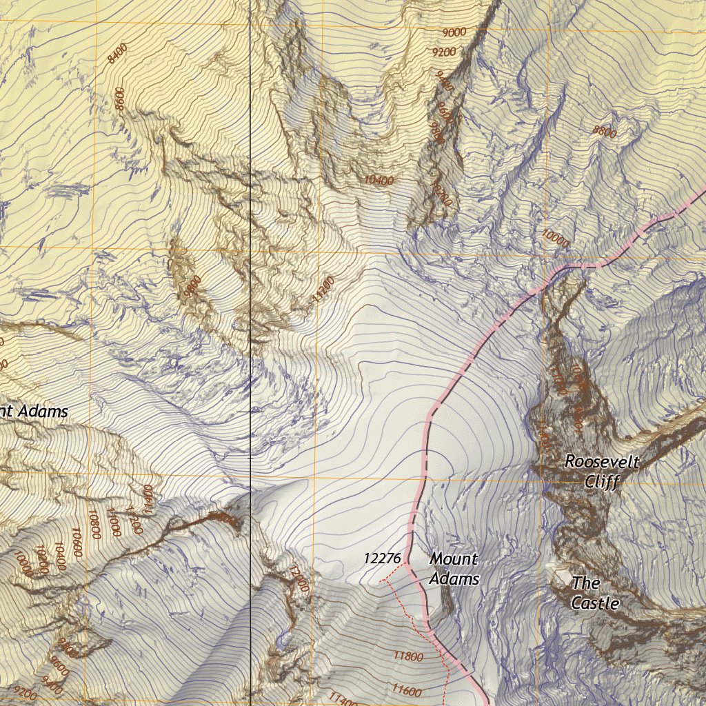 Mount Adams Routes Mount Adams Map by AMG Maps | Avenza Maps