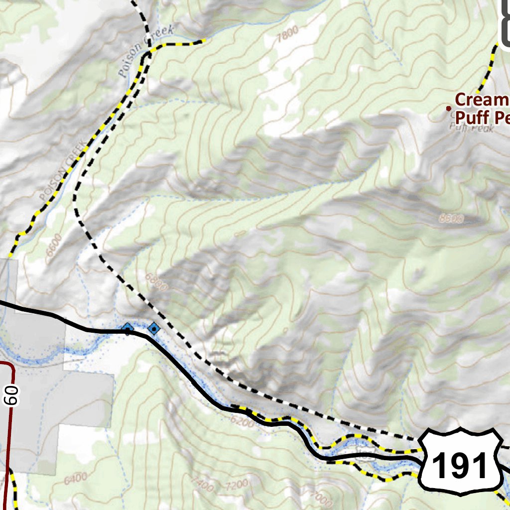 Wyoming Elk Unit 84 Map by Game Planner Maps | Avenza Maps