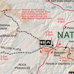 Arches National Park - NPS Map - Hike Utah - Bike Utah Preview 2