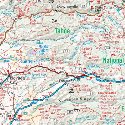 Northern California Recreation Map Preview 3