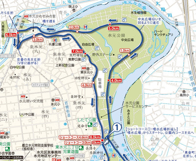 葛飾区ランニングマップ Preview 1