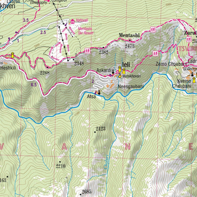 Svaneti 1:75 000 Preview 2