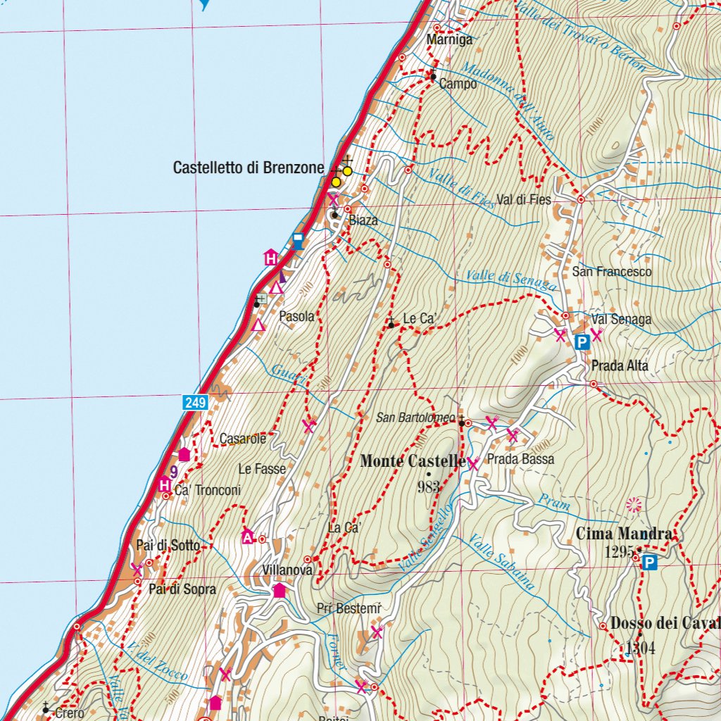Lake Garda 1:50 000 Map by terraQuest | Avenza Maps