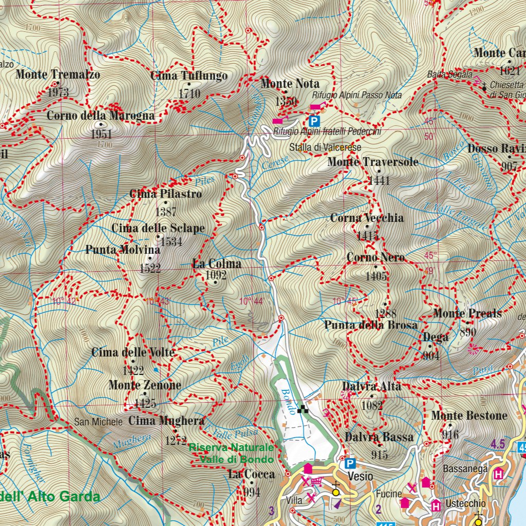Lake Garda 1:50 000 Map by terraQuest | Avenza Maps