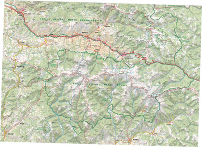 Rodna Mapa Rodna Mountains 1:75 000 Map by terraQuest | Avenza Maps
