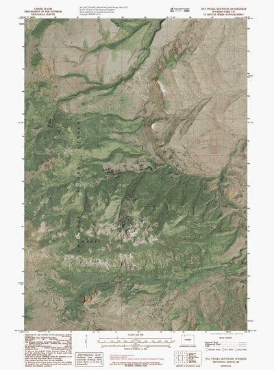 WY-PAT O'HARA MOUNTAIN: GeoChange 1981-2012 Preview 1