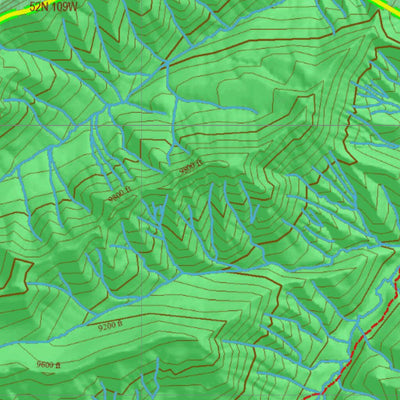 Wy White Tail Deer 110 Hybrid Hunting Map Preview 2