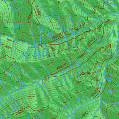 Wy White Tail Deer 110 Hybrid Hunting Map Preview 3