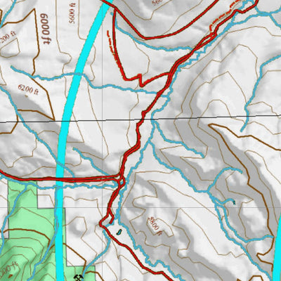 Wy White Tail Deer 109 Hybrid Hunting Map Preview 2