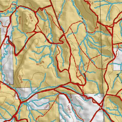 Wy White Tail Deer 165 Hybrid Hunting Map Preview 2