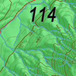Wy White Tail Deer 114 Hybrid Hunting Map Preview 2