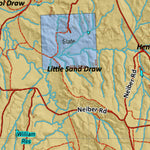 Wy White Tail Deer 164 Hybrid Hunting Map Preview 2