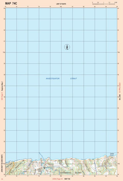Kangaroo Island Map 74C Preview 1