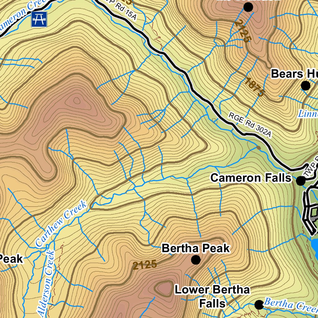 Waterton Map by Juan Roubaud GIS Consulting | Avenza Maps