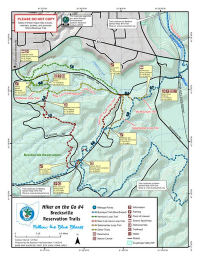 Hiker on the Go: Brecksville Reservation Trails Preview 1