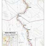CDT Map Set - New Mexico 1-6 - Key Map Preview 1