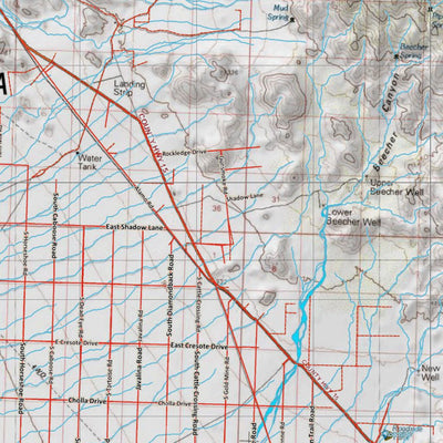 HuntData Arizona Elk Hunt Unit 16A Game Concentration Map Preview 2