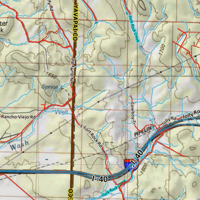 HuntData Arizona Elk Hunt Unit 18A Game Concentration Map Preview 2