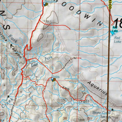 HuntData Arizona Elk Hunt Unit 18B Game Concentration Map Preview 2