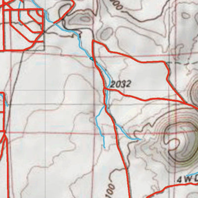 HuntData Arizona Elk Hunt Unit 2C Game Concentration Map Preview 2