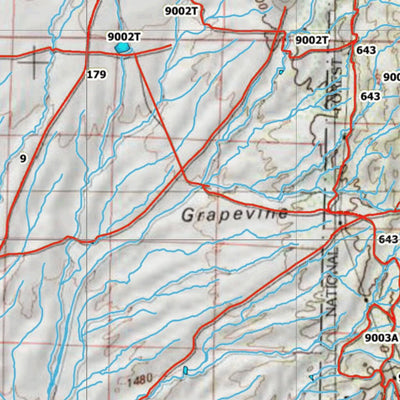 HuntData Arizona Elk Hunt Unit 19A Game Concentration Map Preview 2