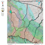 HuntData Arizona Elk Hunt Unit 5A Game Concentration Map Preview 1