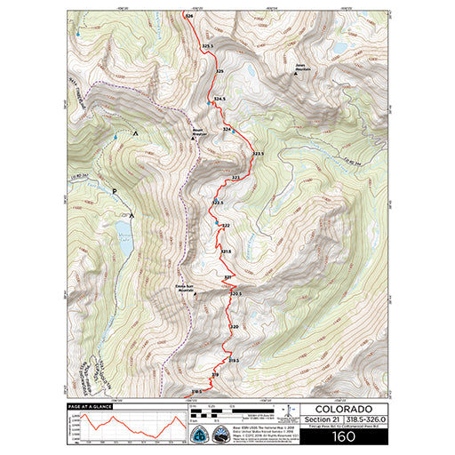 CDT Map Set - Colorado Sections 12-23 - Spring Creek Pass to Twin Lakes ...