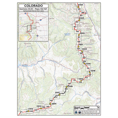 CDT Map Set - Colorado Sections 12-23 - Spring Creek Pass to Twin Lakes Preview 3