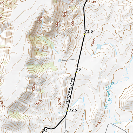 CDT Map Set - Wyoming Sections 1-5 - Colorado Border to Rawlins by ...