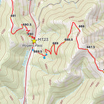 CDT Map Set - Montana-Idaho Sections 17-22 - Interstate 15 to Rogers Pass Preview 2