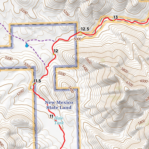 CDT Map Set - New Mexico by Continental Divide Trail Coalition | Avenza ...