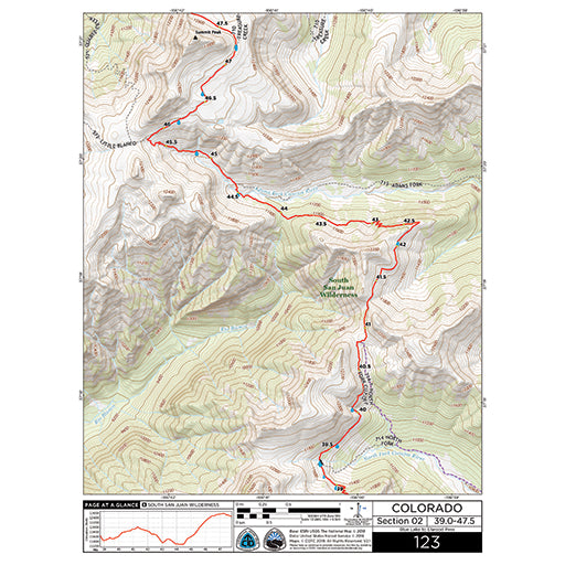 Colorado Cd Map CDT Map Set - Colorado by Continental Divide Trail Coalition | Avenza Maps