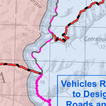 San Juan NF - Hermosa Creek Watershed - Motorized Vehicle Travel Map Preview 2