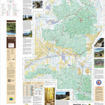 White River National Forest Visitor Map (West Half) Preview 1