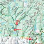 White River National Forest Visitor Map (West Half) Preview 3