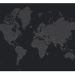 World Map (Dark Grey) Preview 1