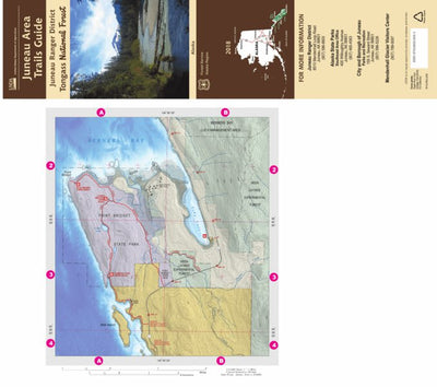 Juneau Area Trails Guide - Cowee Creek to Point Bridget Inset Preview 1